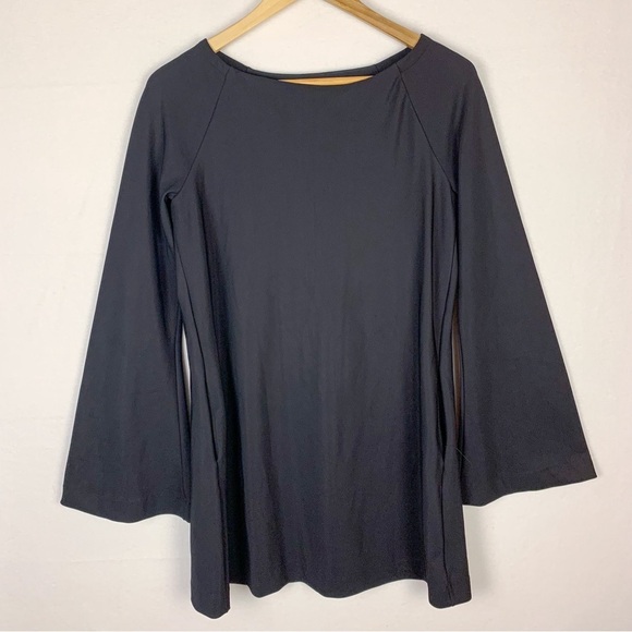 Carbon38 Long Sleeve Black Mini Dress Witchy Whimsigoth - Picture 1 of 6